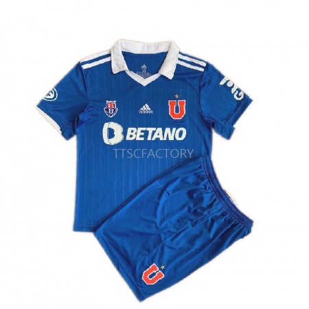 Fußballtrikots Universidad de Chile Kinder 2022 Kurzarm Heimtrikotsatz kaufen